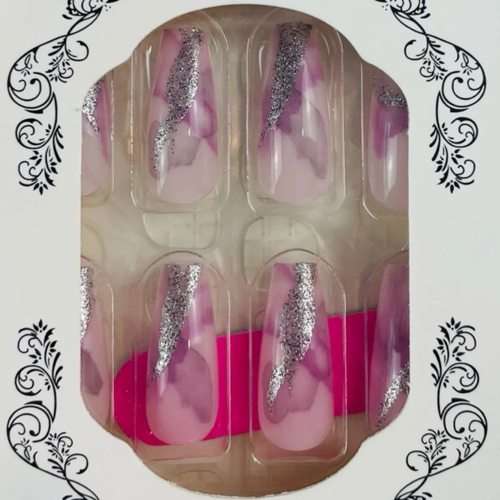 (NIB) Bundle of 4 Variety Press On Nails - Picture 8 of 12